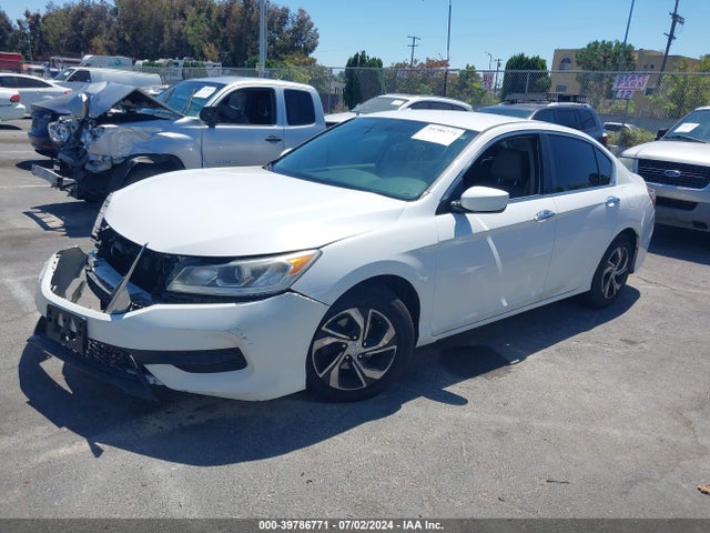 Honda ACCORD LX 2017 1HGCR2F39HA084486 Image 2