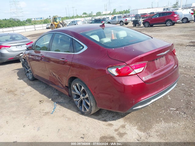 Chrysler 200 C 2015 1C3CCCCB1FN520761 Image 3