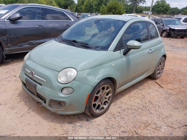 2012 FIAT 500 3C3CFFBR3CT115813 Photo 1