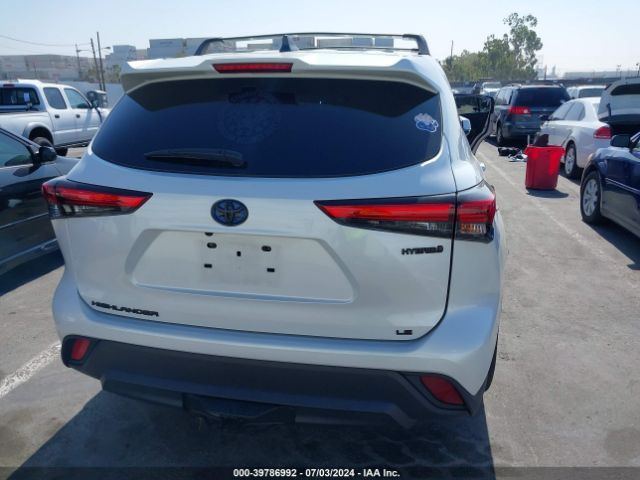 5TDZARAH6NS513660 Toyota Highlander Hybrid Le