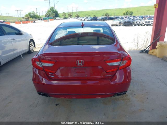1HGCV1E39JA032031 Honda Accord Sport
