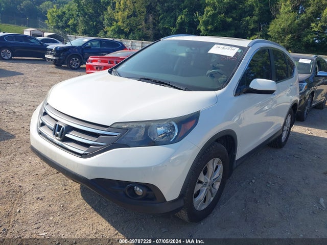 Honda Cr-v Ex-l 2014 5J6RM4H7XEL035956 Image 2