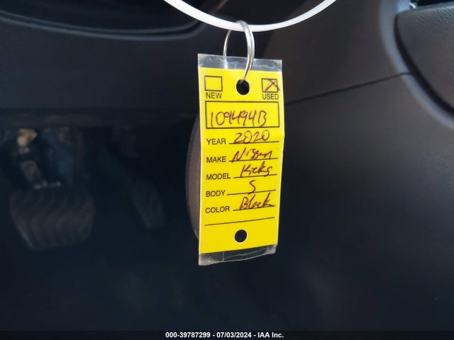Nissan Kicks S Xtronic Cvt 2020 3N1CP5BVXLL544899 Image 11