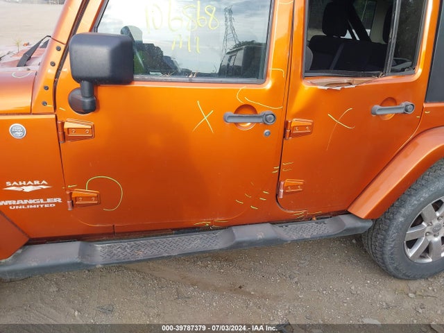 Aukcja sprzedaży 2011 Jeep Wrangler Unlimited Sahara, vin: 1J4BA5H15BL638353, numer aukcji: 39787379