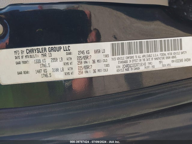2C4RC1CG4FR506572 Chrysler Town & Country Touring-l