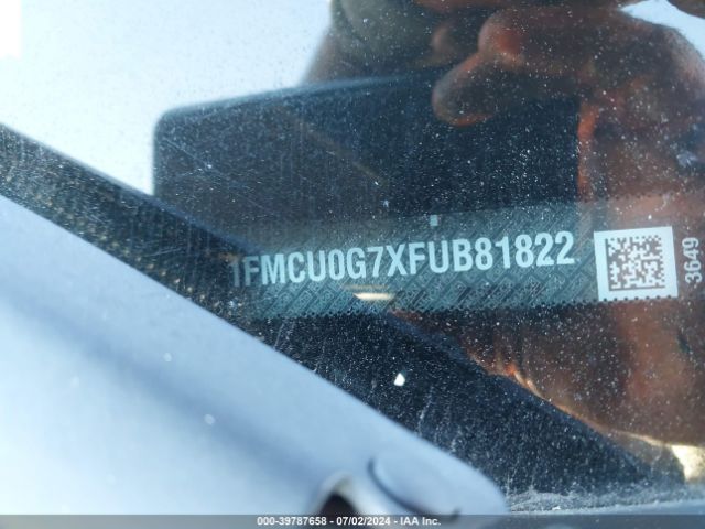 1FMCU0G7XFUB81822 Ford ESCAPE SE