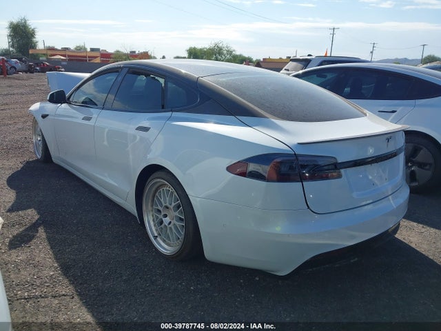 2021 TESLA MODEL S 5YJSA1E63MF450922 Photo 2