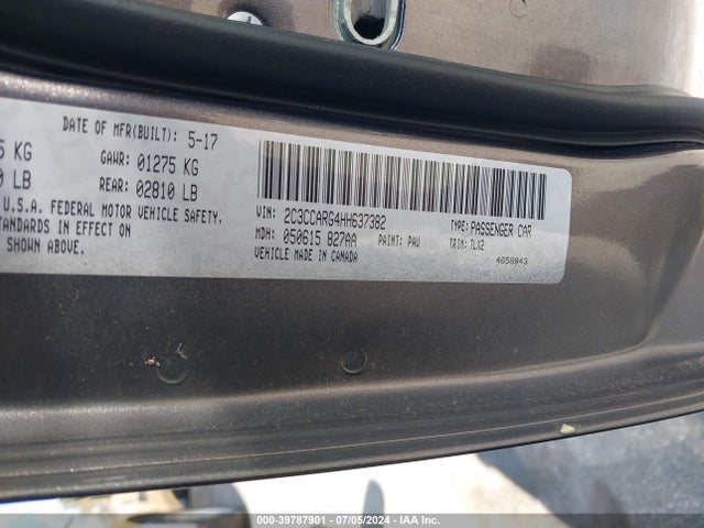 2C3CCARG4HH637382 Chrysler 300 Limited Awd