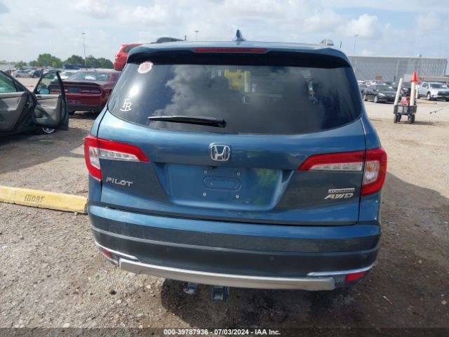 5FNYF6H99KB001482 Honda Pilot Touring