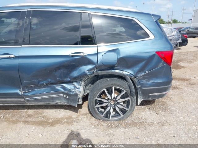 5FNYF6H99KB001482 Honda Pilot Touring