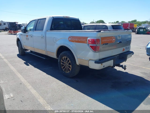 39788137 :رقم المزاد ، 1FTFW1ET5CFB30505 vin ، 2012 Ford F-150 Platinum مزاد بيع