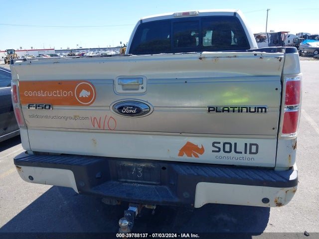 39788137 :رقم المزاد ، 1FTFW1ET5CFB30505 vin ، 2012 Ford F-150 Platinum مزاد بيع