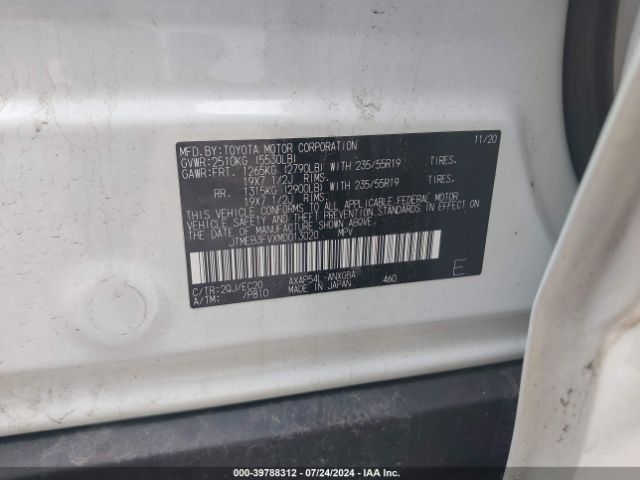JTMEB3FVXMD013020 Toyota Rav4 Prime Xse