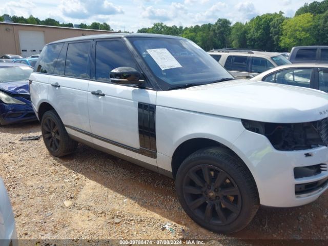 SALGS2KFXGA255449 Land Rover Range Rover 3.0l V6 Turbocharged Diesel Hse Td6