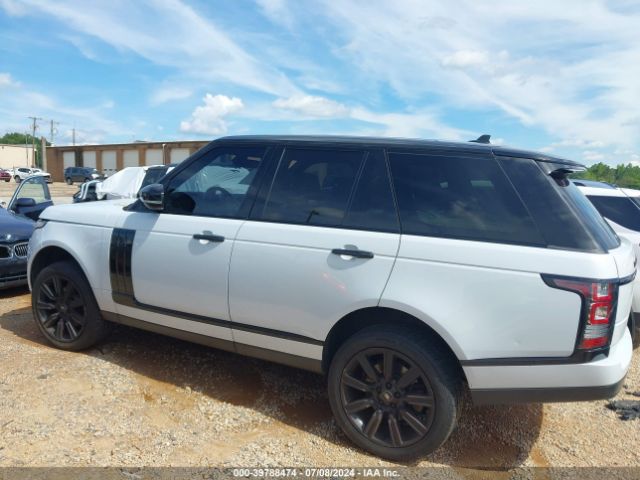 SALGS2KFXGA255449 Land Rover Range Rover 3.0l V6 Turbocharged Diesel Hse Td6