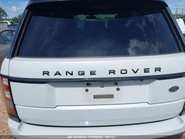 SALGS2KFXGA255449 Land Rover Range Rover 3.0l V6 Turbocharged Diesel Hse Td6