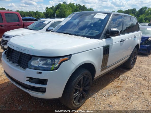 SALGS2KFXGA255449 Land Rover Range Rover 3.0l V6 Turbocharged Diesel Hse Td6