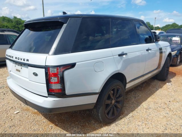 SALGS2KFXGA255449 Land Rover Range Rover 3.0l V6 Turbocharged Diesel Hse Td6