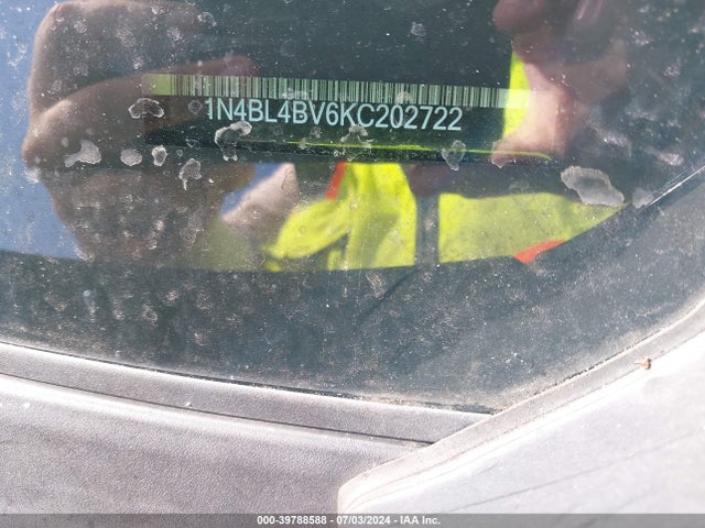 Nissan Altima 2.5 S 2019 1N4BL4BV6KC202722 Image 9