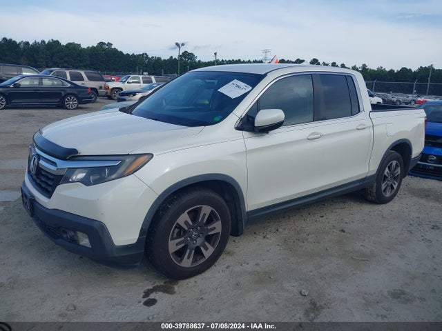 Honda Ridgeline Rtl-t 2018 5FPYK2F68JB001539 Image 2