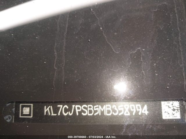 KL7CJPSB5MB358994 Chevrolet Trax Awd Lt
