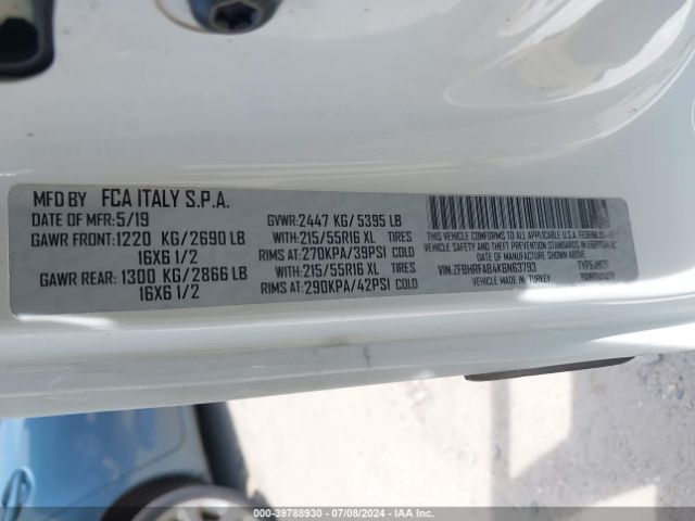 ZFBHRFAB4K6N63793 RAM Promaster City Tradesman