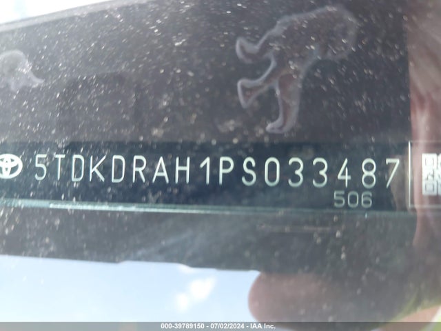 Toyota Highlander Xle 2023 5TDKDRAH1PS033487 Image 9