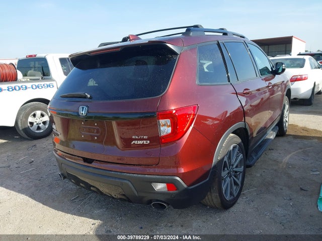 Honda Passport Awd Elite 2021 5FNYF8H08MB035090 Image 4