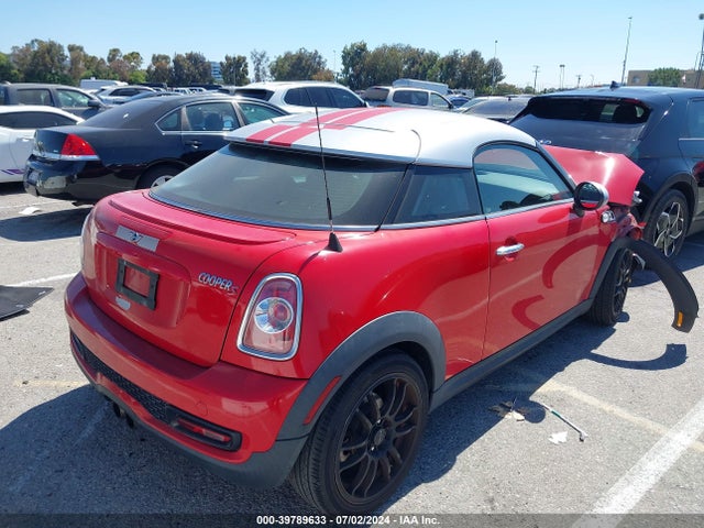 2012 MINI COOPER S WMWSX3C51CT465559 Photo 3