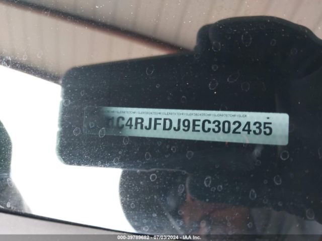 1C4RJFDJ9EC302435 Jeep Grand Cherokee Srt8