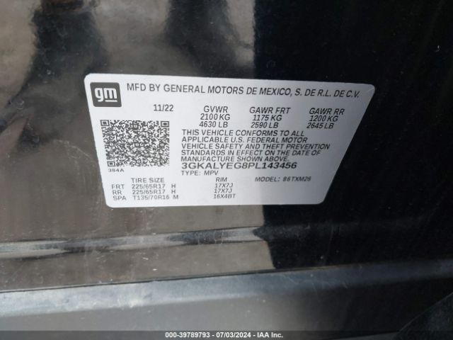 3GKALYEG8PL143456 GMC Terrain Awd At4