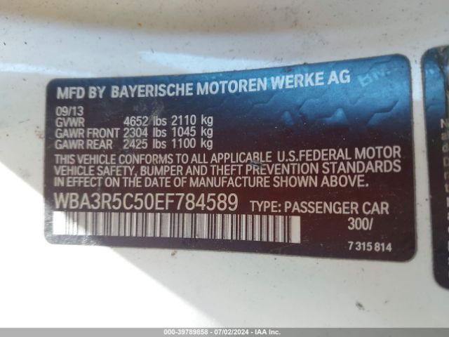 WBA3R5C50EF784589 BMW 435i Xdrive