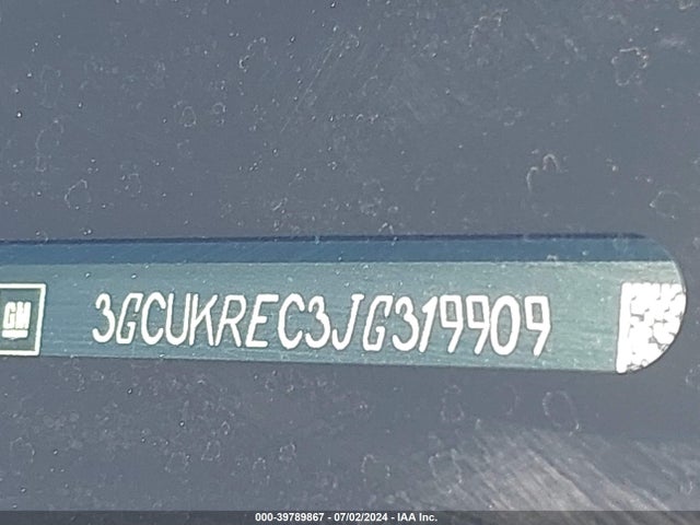 Chevrolet Silverado 1500 1lt 2018 3GCUKREC3JG319909 Image 9