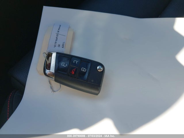 3VW5T7AU0GM029350 Volkswagen Golf Gti Se 4-door