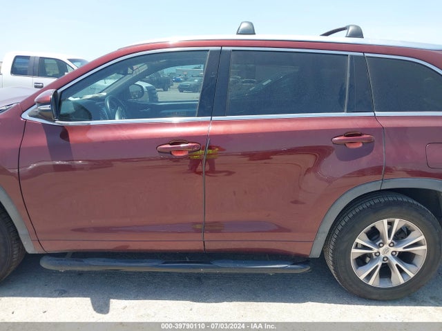 Toyota Highlander Xle V6 2015 5TDKKRFH6FS108326 Image 12