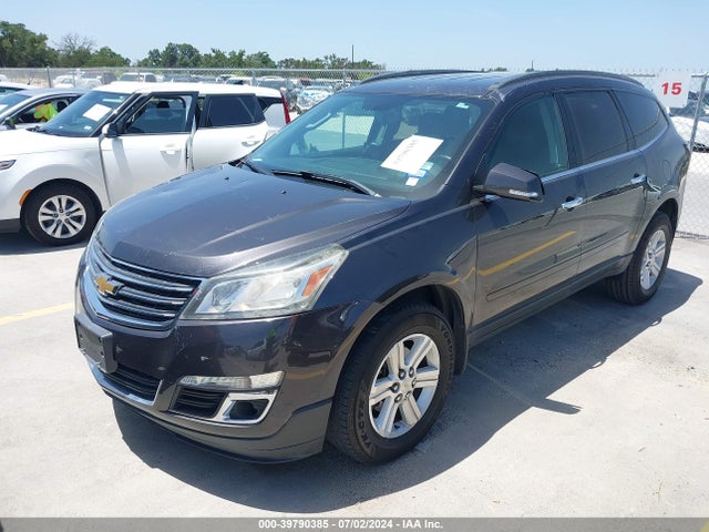 Chevrolet Traverse 1lt 2014 1GNKRGKD0EJ261211 Image 2