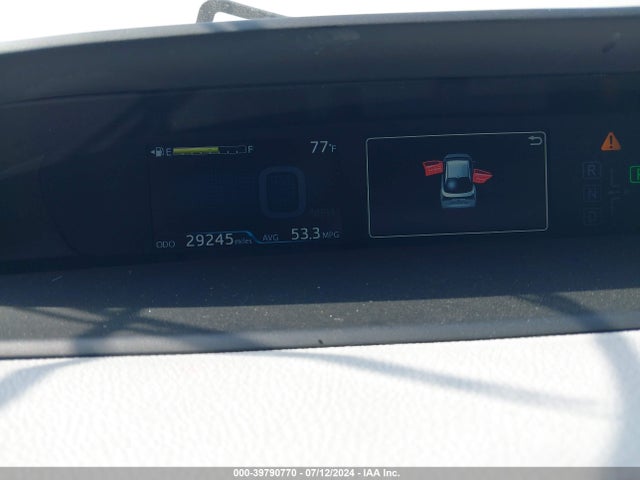 Toyota PRIUS XLE 2020 JTDKARFU9L3118328 Image 7