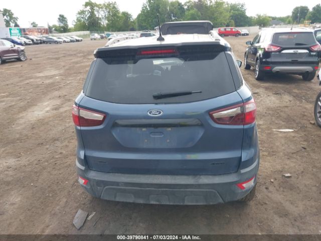 MAJ6S3JL0MC451129 Ford Ecosport Ses