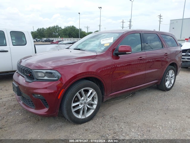 Dodge Durango Gt Plus Rwd 2022 1C4RDHDG5NC218278 Image 2