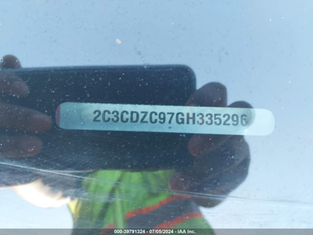 2C3CDZC97GH335296 Dodge Challenger Srt Hellcat