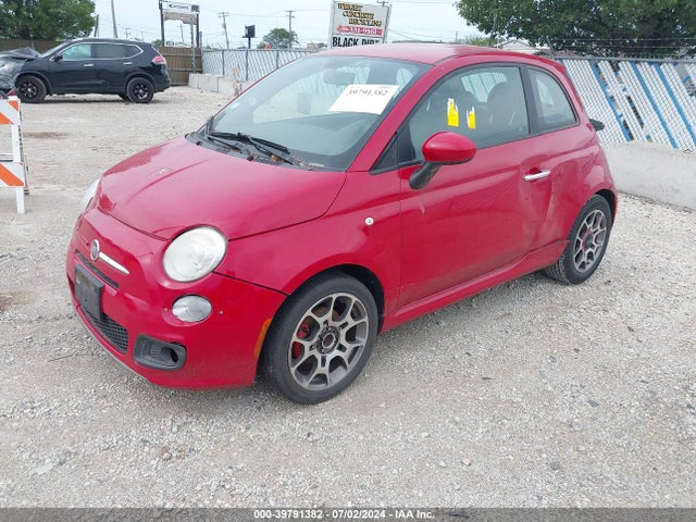 2012 FIAT 500 3C3CFFBR7CT119217 Photo 1