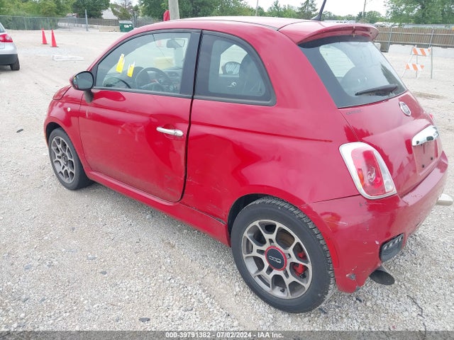 2012 FIAT 500 3C3CFFBR7CT119217 Photo 2