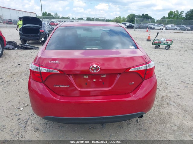 Toyota COROLLA LE 2016 5YFBURHE1GP568565 Image 16