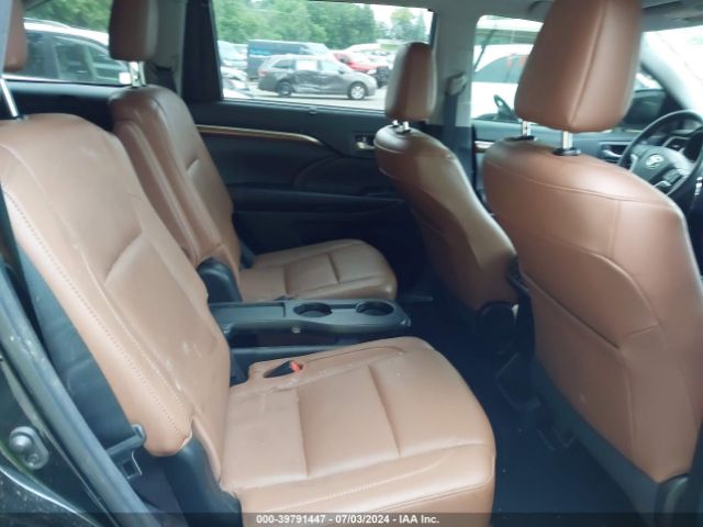 5TDDGRFH4JS049635 Toyota Highlander Hybrid Limited Platinum