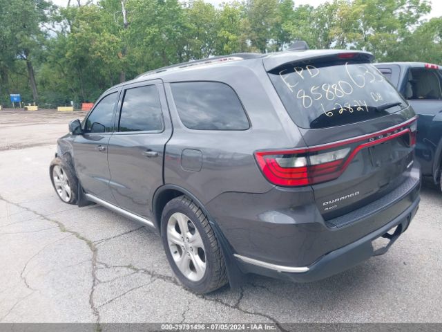 1C4RDJDG7FC112214 Dodge DURANGO LIMITED
