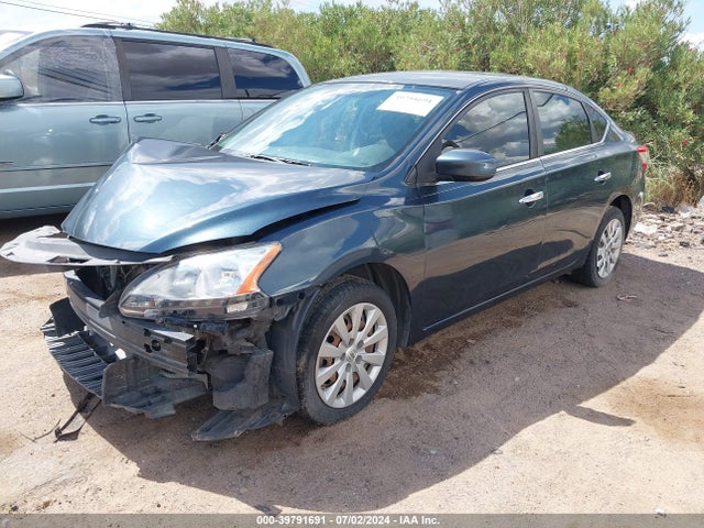 Nissan SENTRA SV 2014 3N1AB7AP4EL609091 Image 2