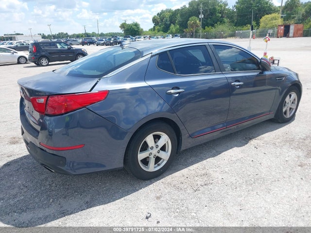 KIA Optima Lx 2015 KNAGM4A73F5589785 Image 4