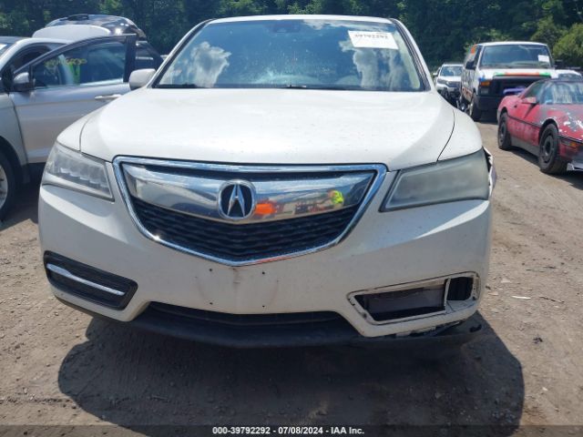 5FRYD4H66FB004778 Acura Mdx Technology Pkg W/entertainment Pkg