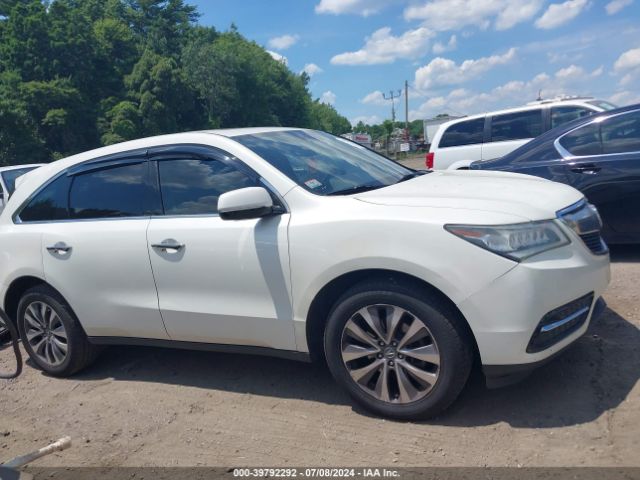 5FRYD4H66FB004778 Acura Mdx Technology Pkg W/entertainment Pkg