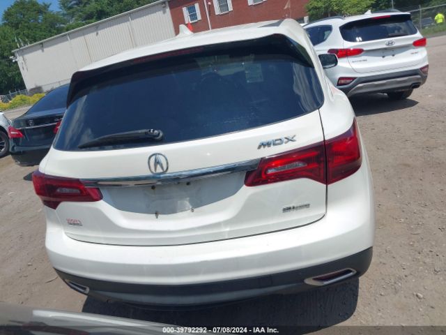 5FRYD4H66FB004778 Acura Mdx Technology Pkg W/entertainment Pkg